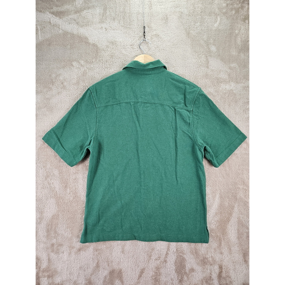 Zara Button-down Shirt Bright Green Colorful Men's Size M - Picture 9 of 10